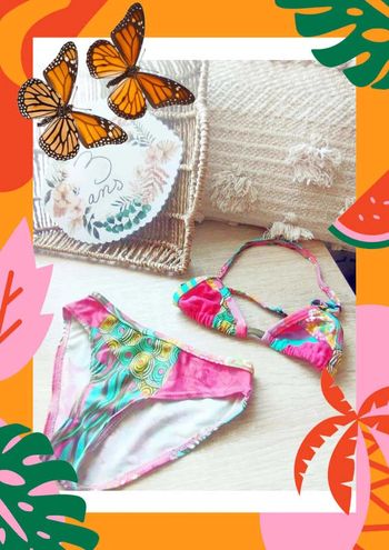 Maillot de bain IKKS 2 pièces 3ans