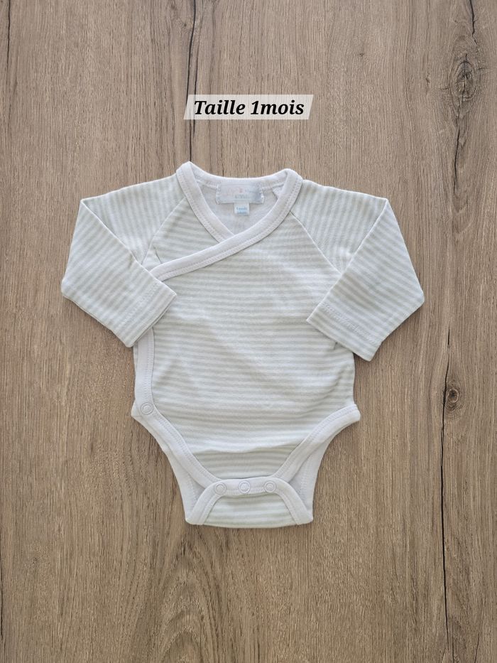 Lot de vêtements garçon - Taille 00mois / 1mois - photo numéro 3