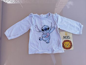 T-shirt Stitch 12 mois