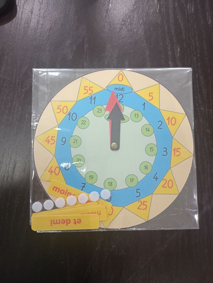 Horloge d'apprentissage - photo numéro 2