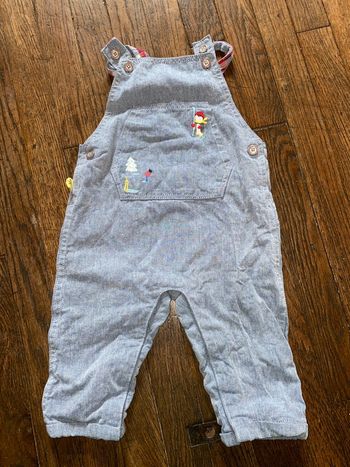 Salopette sergent major  9 mois