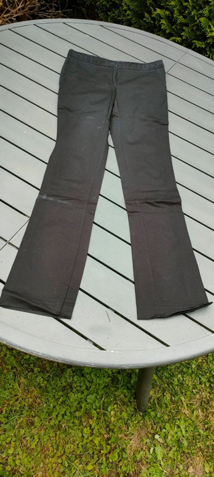 Pantalon noir zara 36 - photo numéro 2