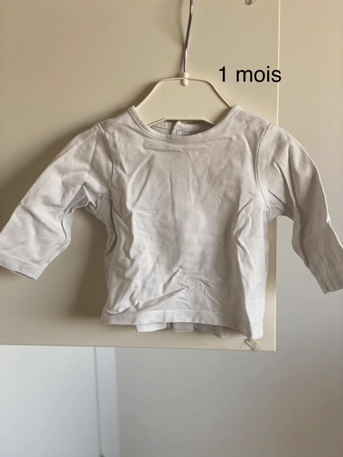 Tee shirt 1 mois