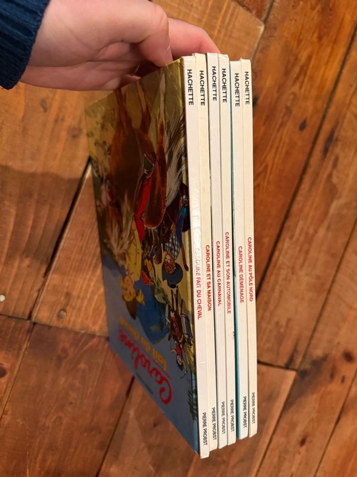BE - Lot de 6 livres bd album Caroline Pierre Probst vintage années 90 - photo numéro 5