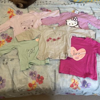 Lot t-shirt manches longues