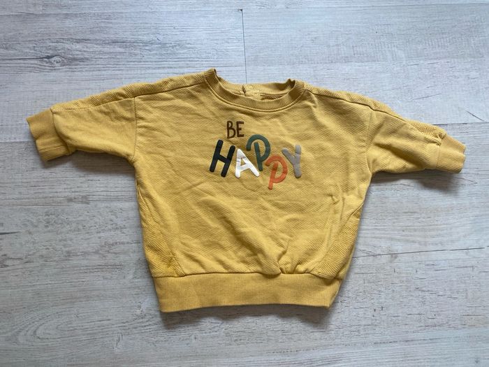 Pull lettres en relief gemo