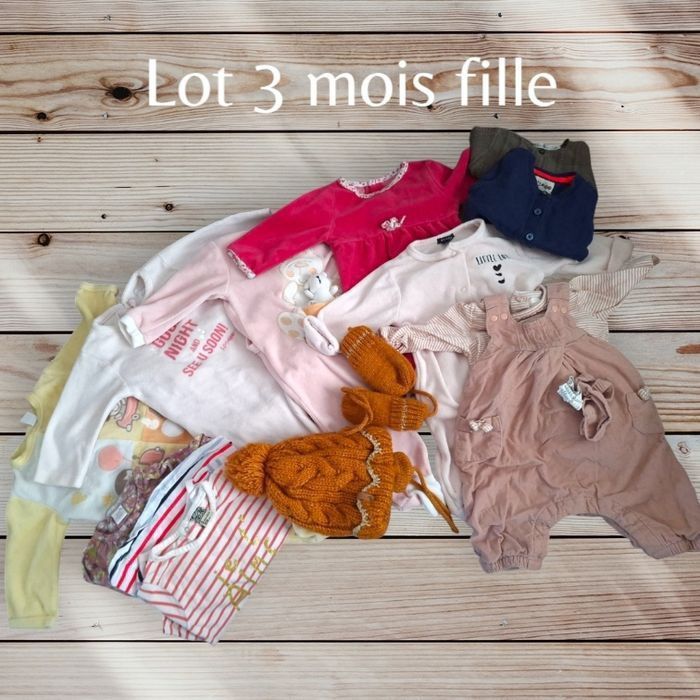 Lot bébé fille 3 mois