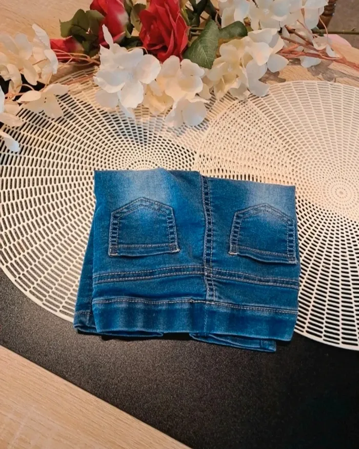 Jeans, taille 12 mois, marque boîte a malices - photo numéro 3