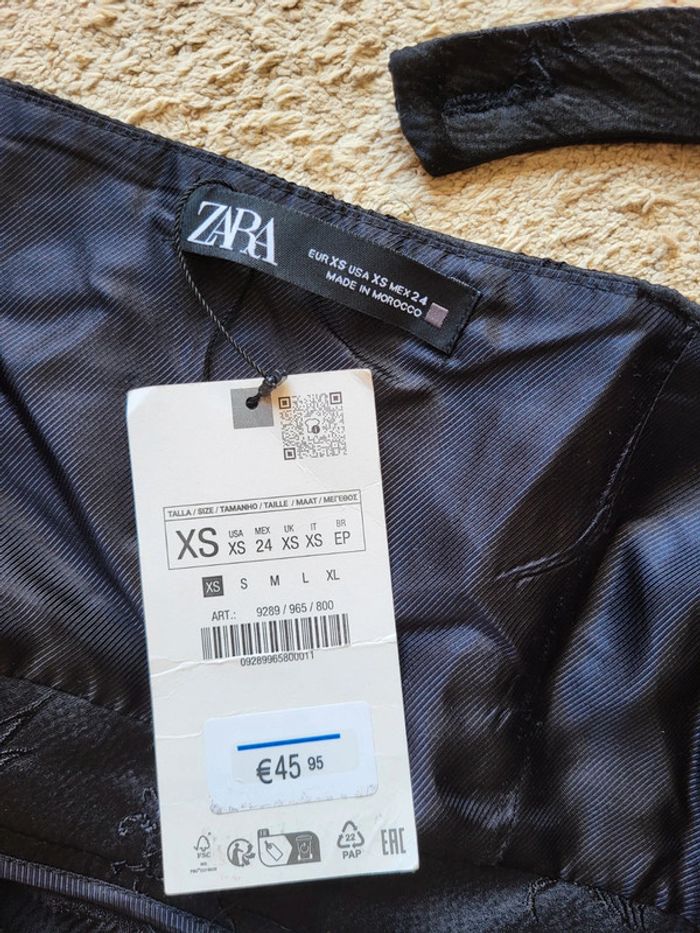 Magnifique combinaison dos nu noire Zara - Neuve avec étiquette - photo numéro 17