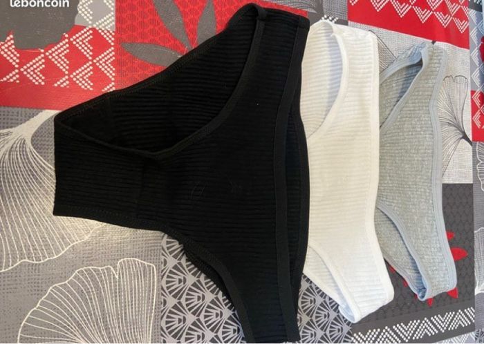 Lot de 3 culottes neuves