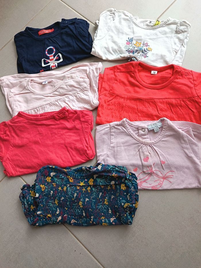 Lot vêtements fille 12 mois - photo numéro 2