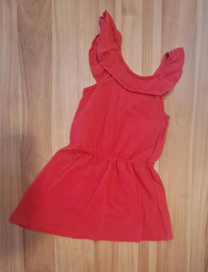 Petite robe rouge été