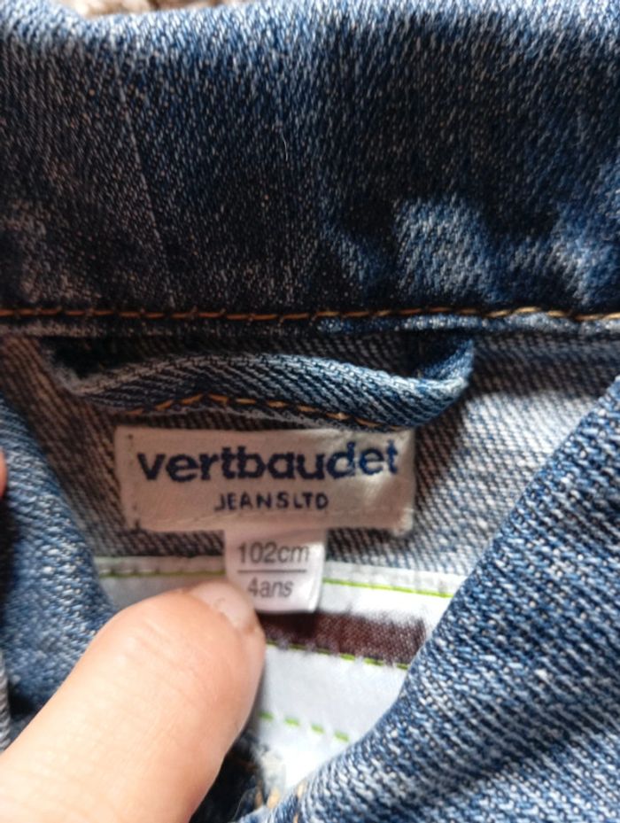 Veste en jean 4 ans - photo numéro 2