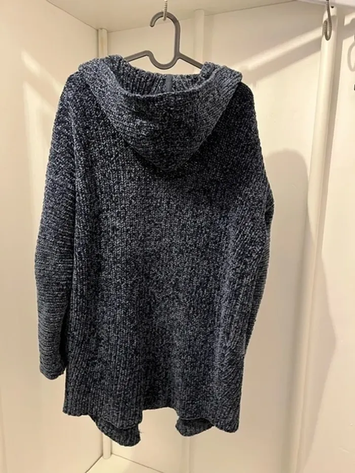 Veste longue capuche sans boutonnière Yessica - photo numéro 2