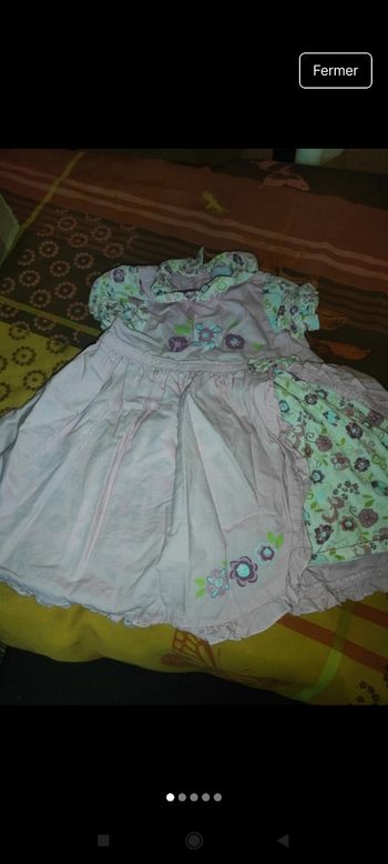 Très belle robe fille e4