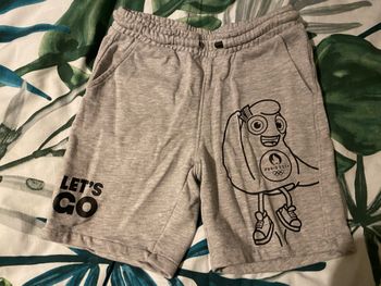 Short élastique gris jo paris 2024 7/8 ans