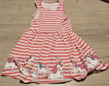 Robe d été rose clair/foncé,  taille 4/5ans