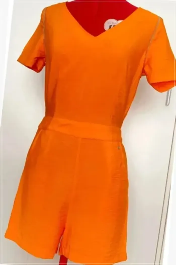 Combishort orange Kaporal