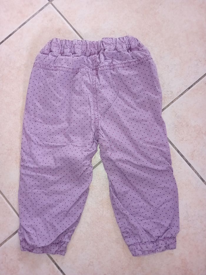 Pantalon violet 18 mois - photo numéro 2