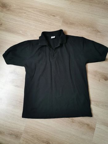 Polo noir taille M