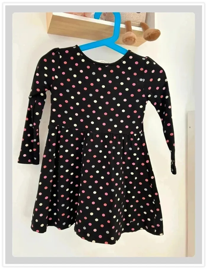 Robe basique à pois, h&m - photo numéro 2