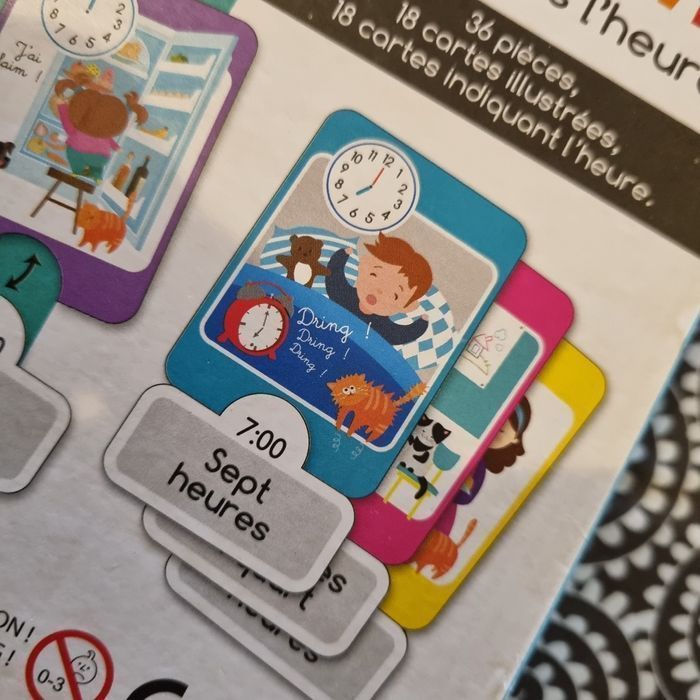 jeu éducatif Apprendre l'heure - NEUF - idée cadeau 🎁 - photo numéro 6