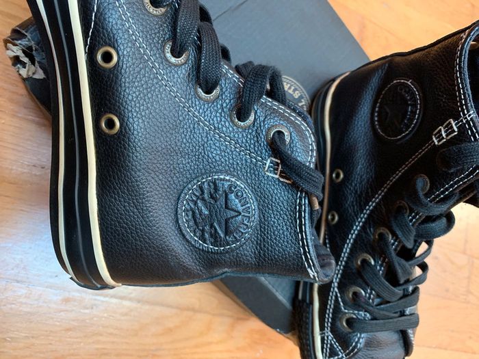 Chaussure Converse noir taille 36.5 - photo numéro 4