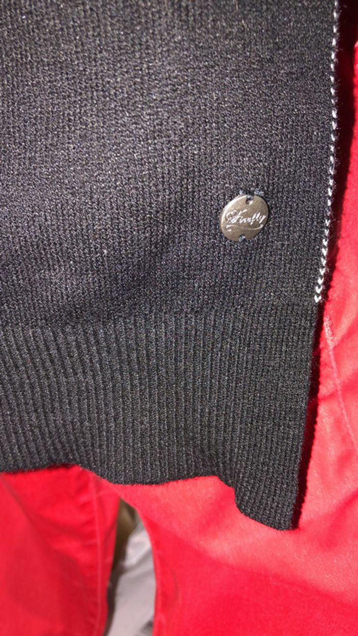 Pull noir et blanc Firefly taille M - photo numéro 18