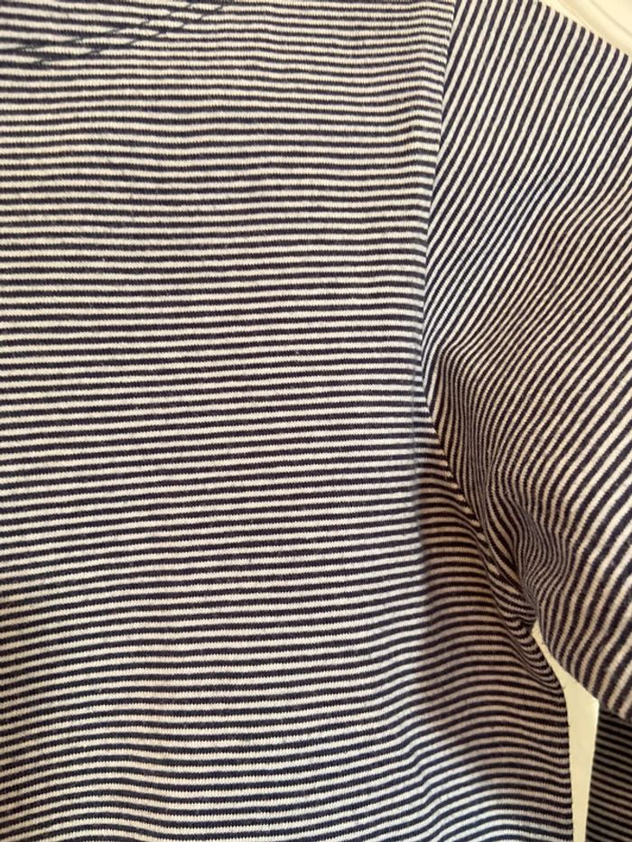 Tee-shirt marinière manches longues DPAM 14 ans - photo numéro 8