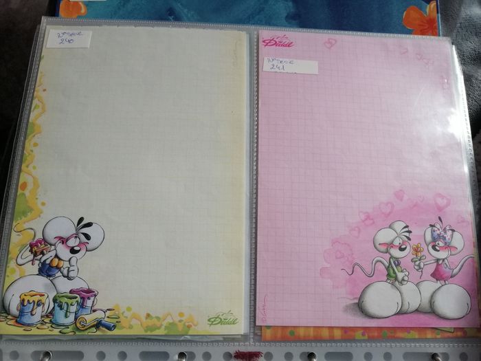 Lot(3) feuille diddl A5 à personnaliser - photo numéro 10