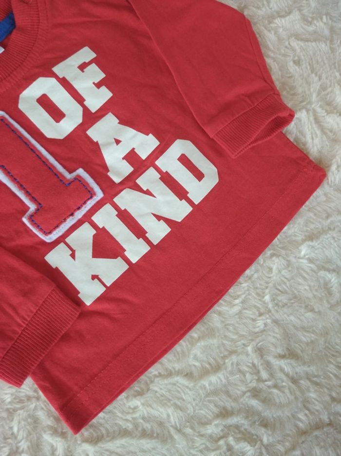 Tee shirt chemise manches longues Garçon 6 mois 1 of a kind Zeeman 100% coton - photo numéro 6