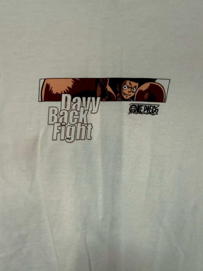 T-shirt blanc celio collection one pièce taille m - photo numéro 3