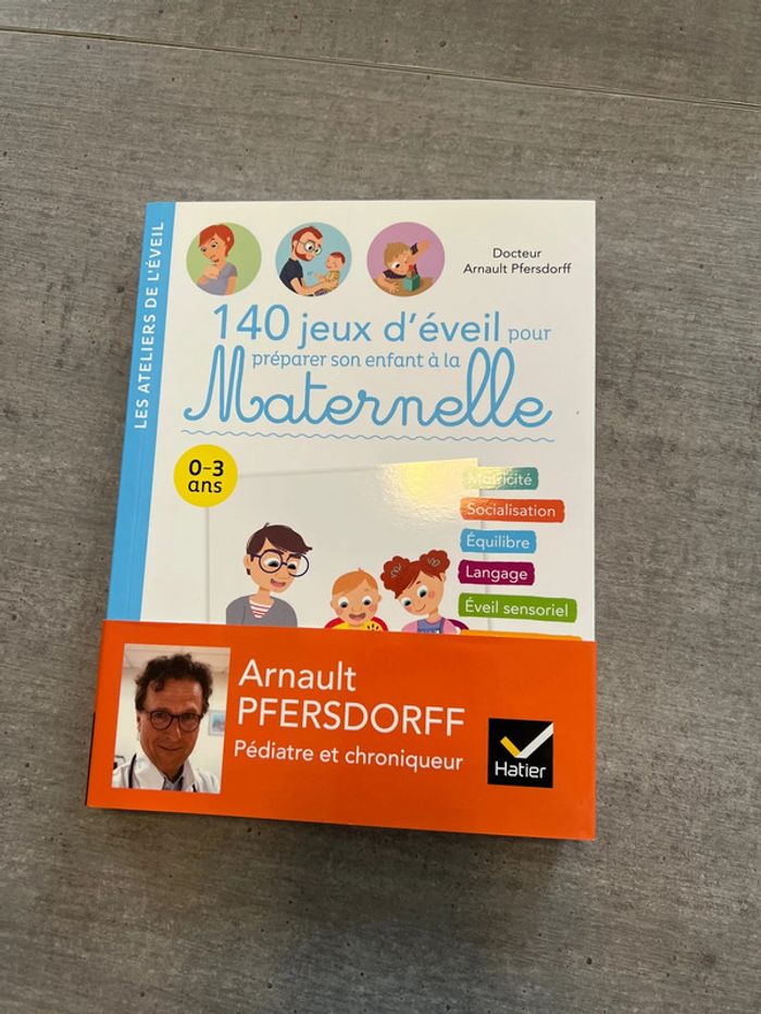 Livre 140 jeux d’éveil pour préparer son enfant à la maternelle