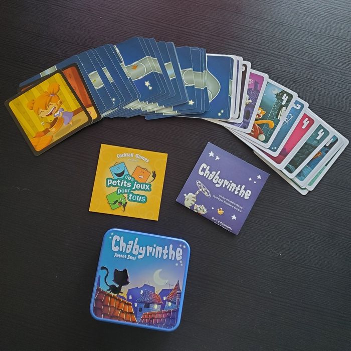 🎲 Jeu Chabyrinthe – jeu de cartes tactique, dès 6 ans - photo numéro 4