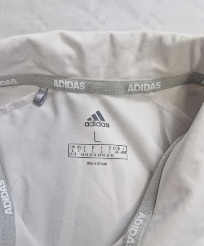 Adidas polo blanc sport golf Bourges femme taille L polo - photo numéro 10