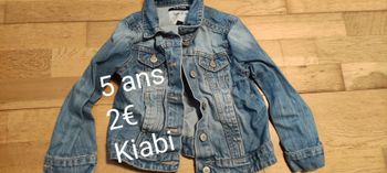 Veste en jeans fille