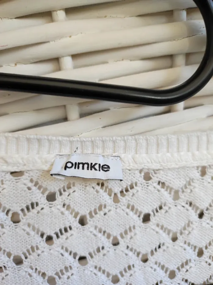 Pull d'été blanc Pimkie XS - photo numéro 3