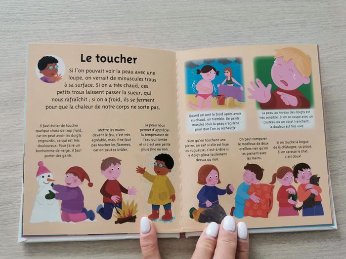Livre la petite imagerie les 5 sens - photo numéro 3