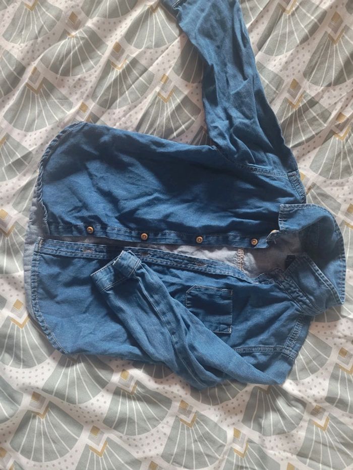 Chemise jeans