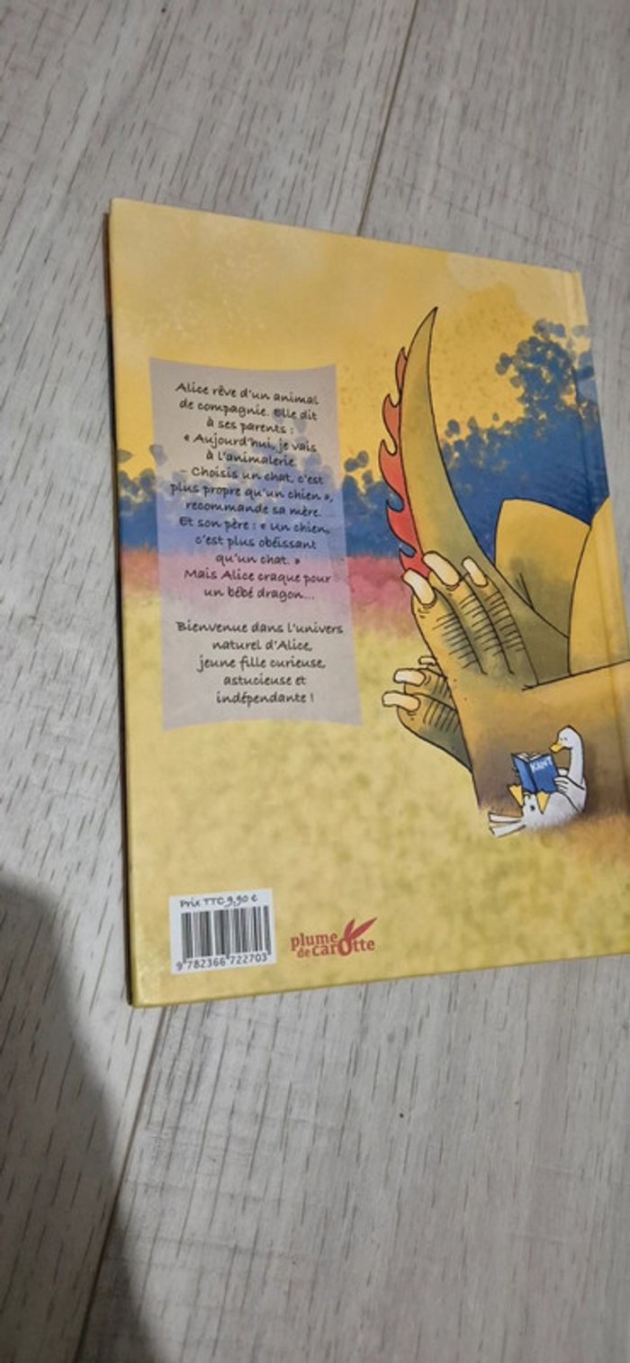 Livre enfant Alice adopte un monstre - photo numéro 2