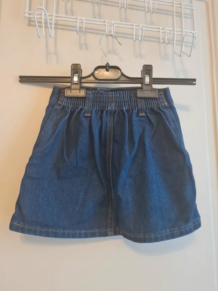 Jupe en jean taille 4 ans - photo numéro 2