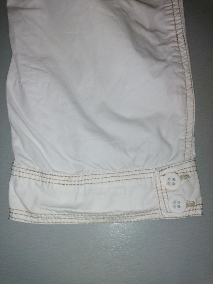 Bermudas blanc Okaidi 6ans - photo numéro 4