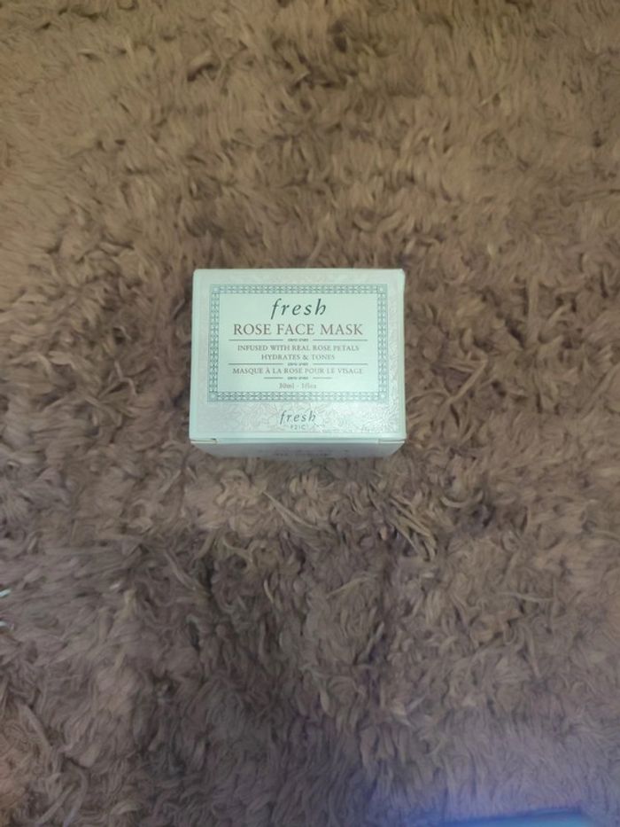 Masque visage à la rose Fresh