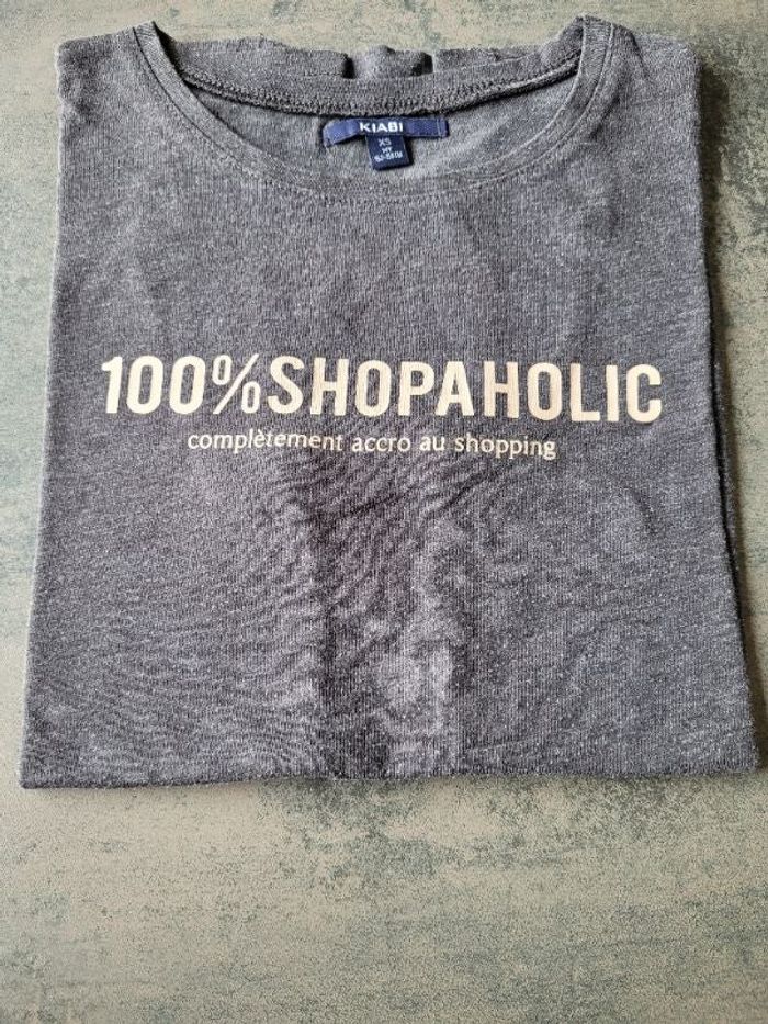 Tee-shirt gris chiné
