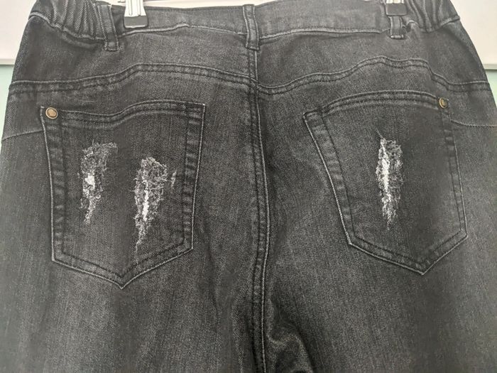 Jeans noir Bonprix T44 - photo numéro 5