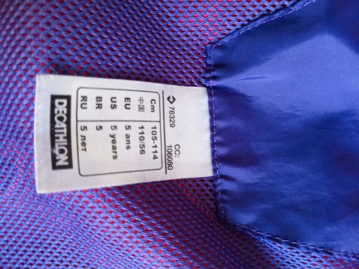 Veste imperméable coupe vente fille 5 ans -Quechua - photo numéro 11