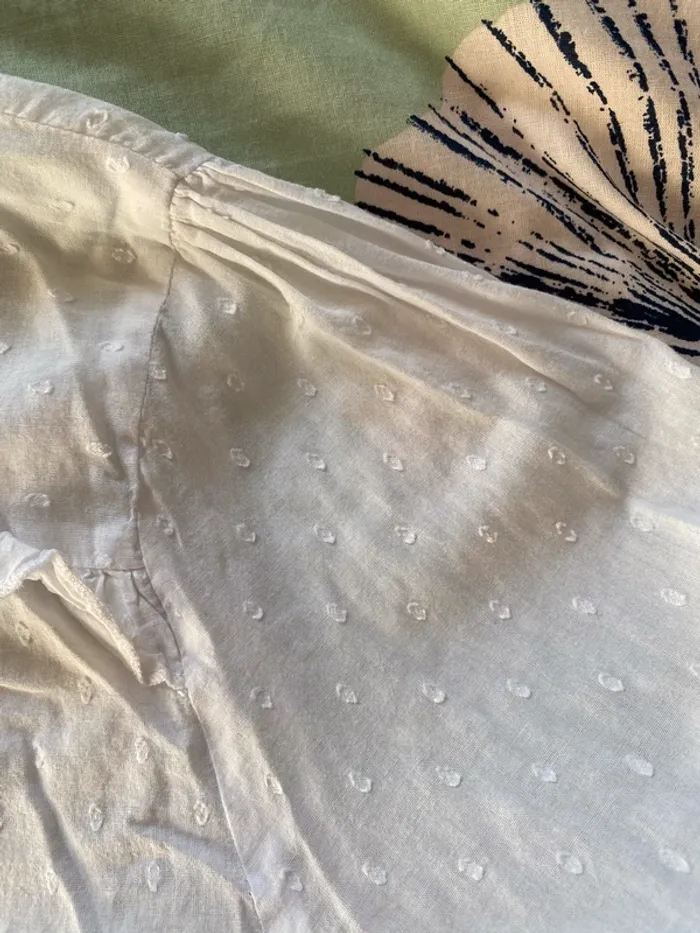 Chemise blanche plumetis Collection IRL - photo numéro 8
