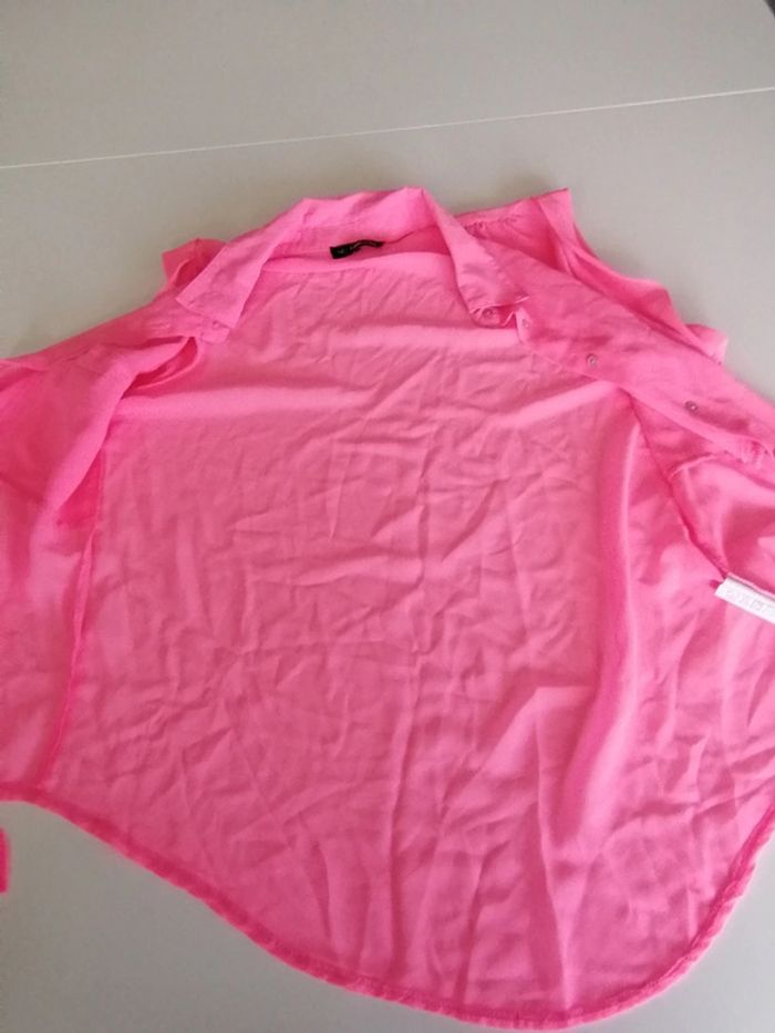 Chemise transparente sans manches été 🌞 - photo numéro 6