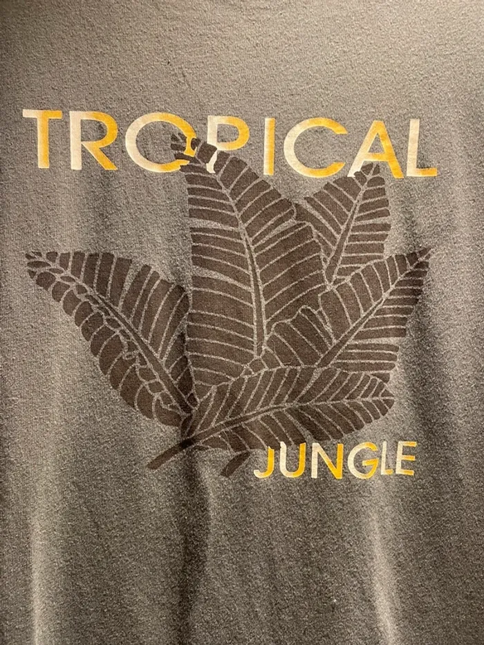 TEE shirt tropical  in extenso taille M - 38 très bon état - photo numéro 2
