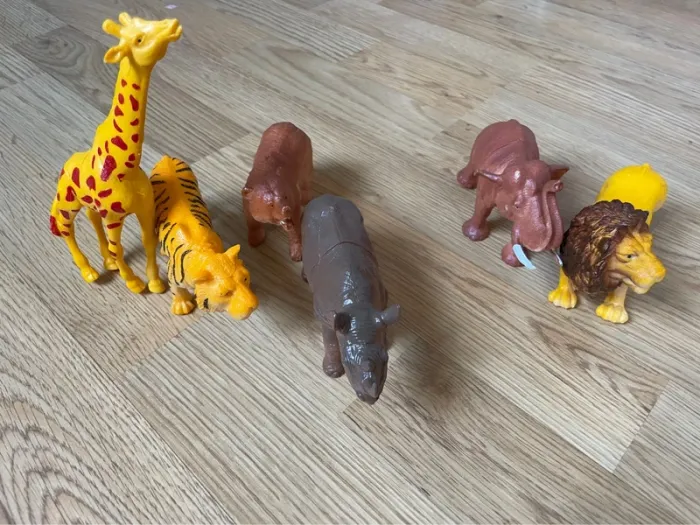 Lot animaux en plastique